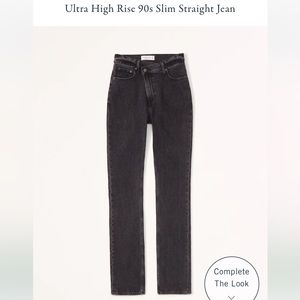 Abercrombie high rise jeans